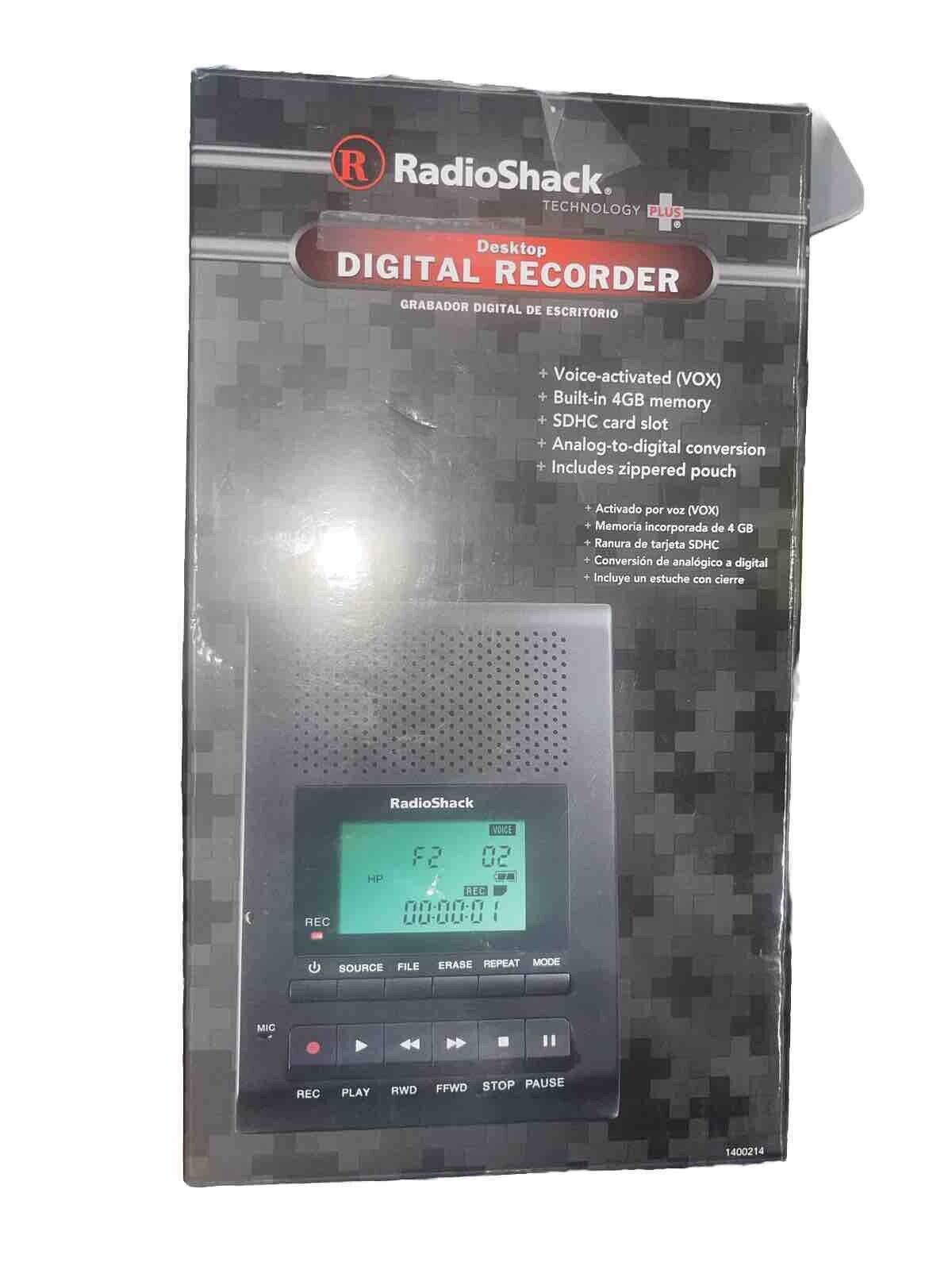 Radio Shack Desktop Digital Recorder 1400214