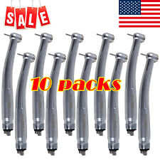 10 pieces NSK Style Dental High Speed Handpiece Push Button 4 holes Fit STNABM picture