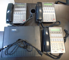 NEC DSX-40 Key Telephone System DX7NA-40M W/ 3 NEC DSX22B Phones picture