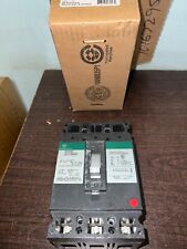 NEW GENERAL ELECTRIC TED136015  15 AMP 3 POLE BREAKER S14 picture