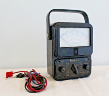 Simpson Model 260 W/ Probes Analog Multimeter - Tested Works picture