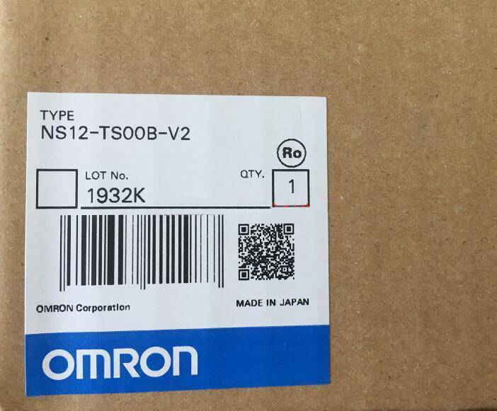 New Omron NS12-TS00B-V2 Touch Panel Screen Operator Interface Panel In Stock
