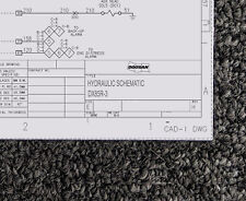 Doosan Excavator DX85R-3 Hydraulic Schematic Manual Diagram picture
