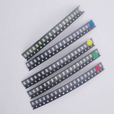 100pcs 5 Values 1206 SMD LED light Red White Green Blue Yellow Assotment Kit picture