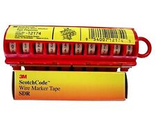 3M Scotchcode SDR-GY Wire Marker Tape Refill Roll, Gray picture