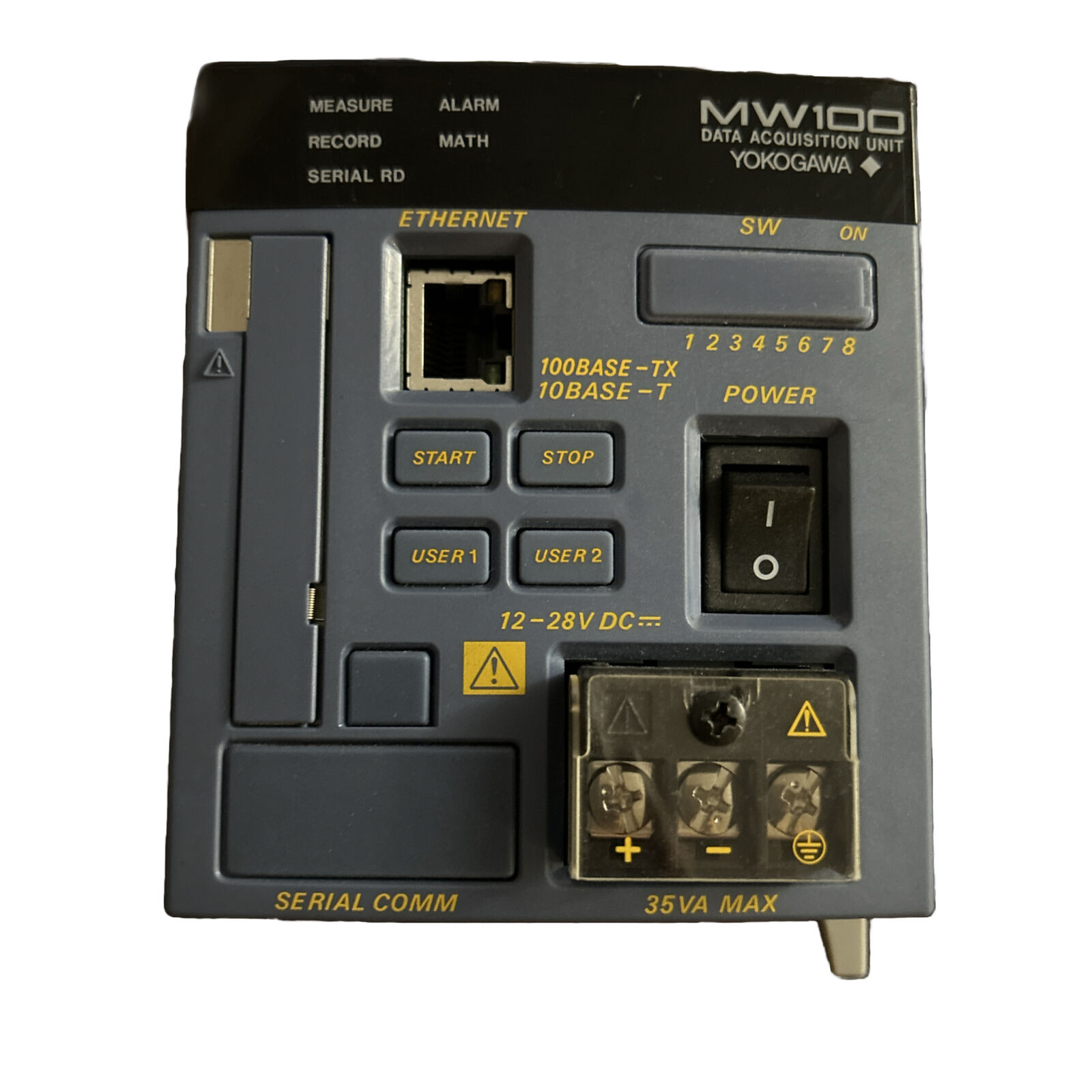 YOKOGAWA MW100-E-3W Digital Acquisition Unit. New, Open Box. BC