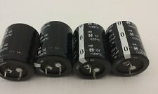1490 ALUMINUM ELECTROLYTIC CAPACITOR SNAP IN MOUNT 220uF 400V 105°C (LOT OT 4) picture