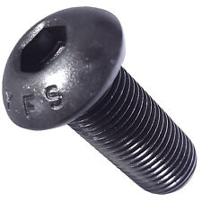 1/4-28 Button Head Socket Cap Screws Alloy Steel Grade 8 Black Oxide Allen Hex picture