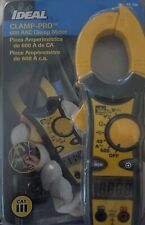 Ideal 61-744 Clamp Meter, Lcd, 600 A, 1.5 In (38 Mm) Jaw Capacity, Cat III 600V picture