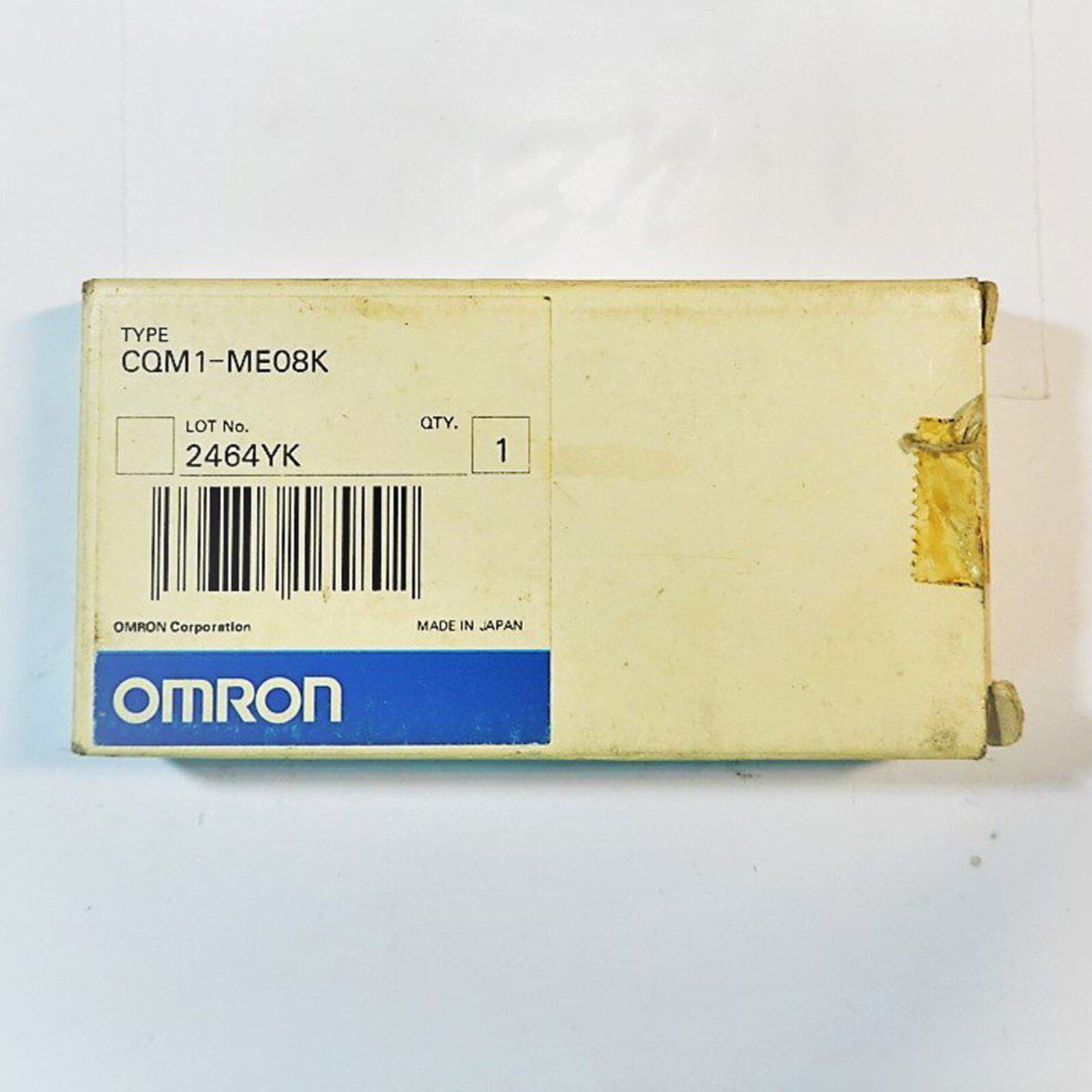 OMRON PLC CQM1-ME08K WITH ONE YEAR WARRANTY FAST SHIPPING 1PCS NIB
