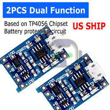 2PCS 5V 1A Micro USB TP4056 18650 Lithium Battery Charging Board Charger Module picture