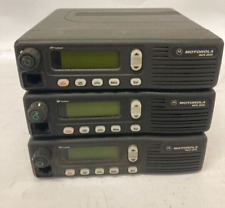 Lot of 3 Motorola MCS2000 Two-Way Mobile Radios Tested for power picture