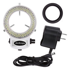 AmScope 144 LED Intensity-adjustable Ring Light for Stereo Microscopes picture