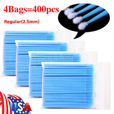 400 Pcs Dental Micro Brush Disposable Materials Tooth Applicators 2.5mm blue picture