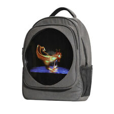Portable 3D 256 LEDs Holographic Projector  Backpack Screen Advertising Player picture
