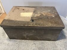 RARE MILITARY SAFE WITH KEY~WWII? picture