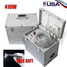*USA* Dental Portable Delivery Unit Air Compressor Syringe Suction System 4H picture