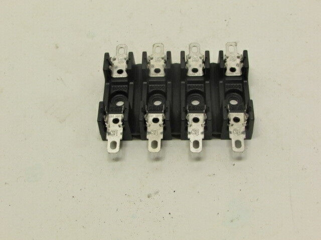FUSE BLOCKS S-8001-4 BUSS FUSE HOLDERS FOR FOUR 1/4\