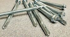 12-24 X 1-1/2 Unslotted Indented Hex Washer Head Tek Screw #5 Point picture