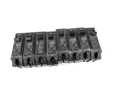 Lot 8pcs GE Used General Electric THQL1130 30 AMP 1 Pole Circuit Breaker picture