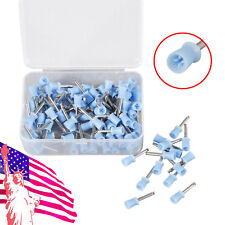 100 Pcs Dental Rubber Prophy Angle Polishing Cup Tooth Polish Cups Latch BLUE picture