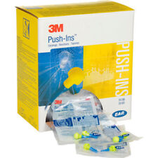 3M 318-1000 E-A-R Push-Ins Uncorded Foam Ear Plugs 100 Individually Sealed Pair  picture
