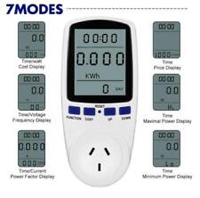 New 240V Power Meter Consumption Energy Monitor Watt Electricity Usage Tester picture