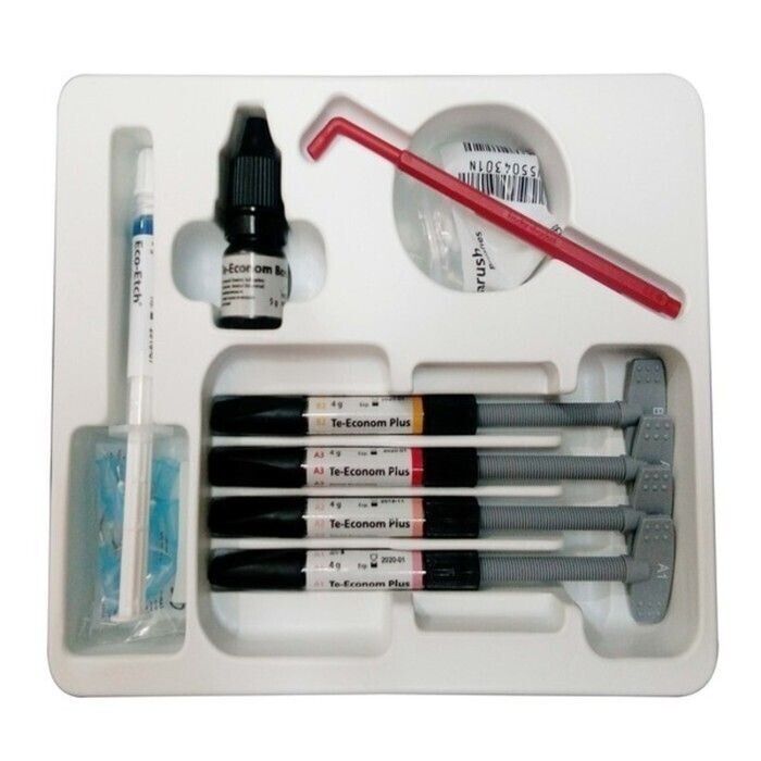 5 X Ivoclar Vivadent TeEconom Plus Dental resin INTRO composite kit 