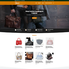 Men Women Bag Dropshipping Store | Turnkey Dropship Business Website picture