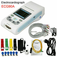 1 Channel 12 Lead ECG Machine Electrocardiograph Touch + PC Software,Printer USA picture
