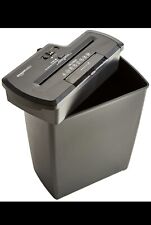 Amazon Basics 8-Sheet Strip Cut Paper, CD, and Credit Card Shredder in Black NEW picture