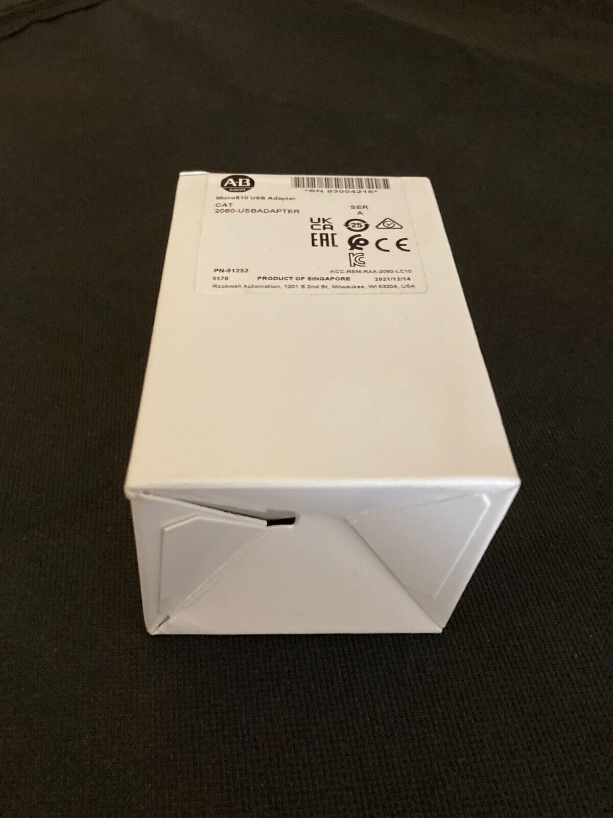 Allen Bradley 2080-USBADAPTER Series A Micro810 USB Adapter NEW IN BOX