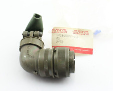 New Qty 1 NOS CANNON MS3108R22-14P Male Connector 90 Degree Vintage 1963 picture