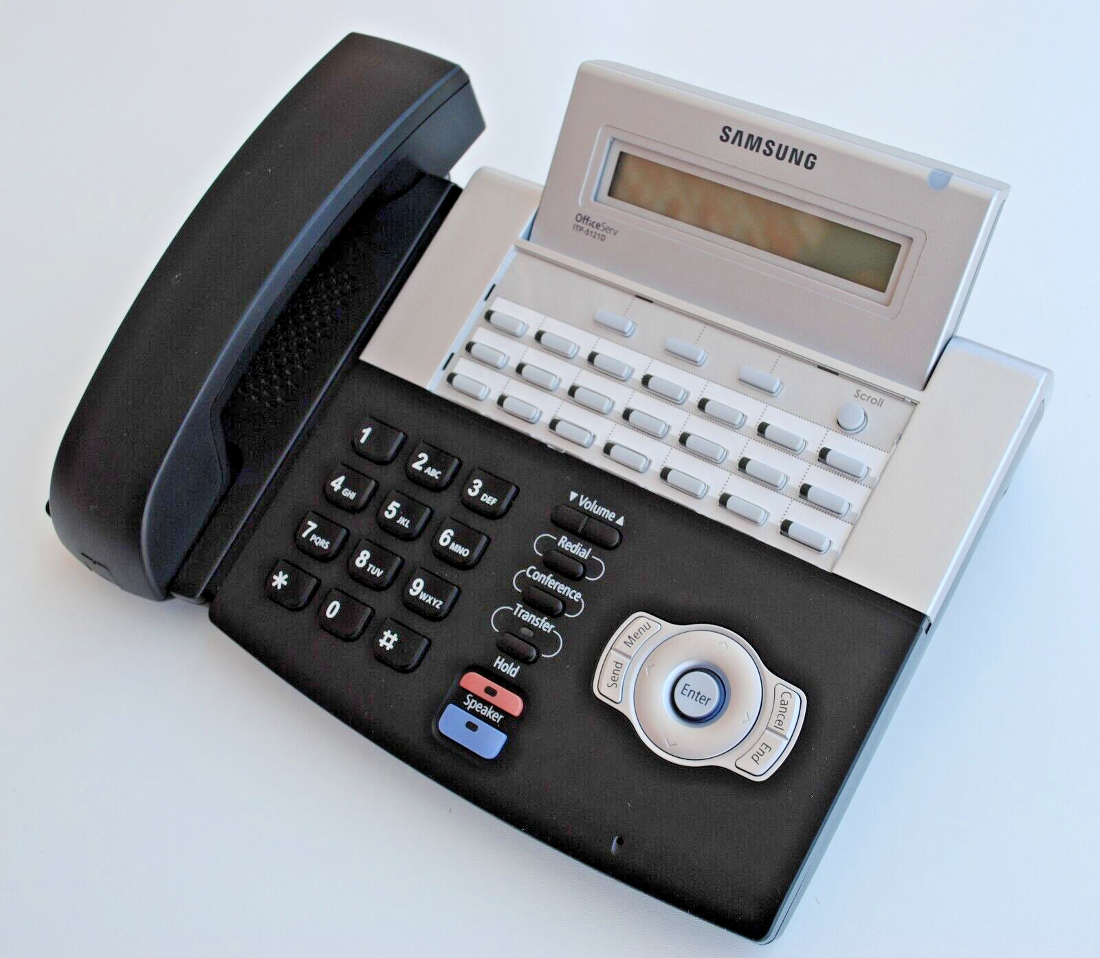 Samsung VoIP PACKAGE - TEN  21 Button IP Phones ITP-5121D PLUS OAS Card