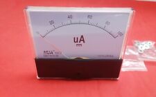 1PC DC 0-100uA Analog Ammeter Panel AMP Current Meter 100x120mm 59C2  picture