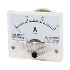 85C1-A DC 0-30A Analog Ammeter Analogue Panel Ampmeter Current Meter Gauge picture