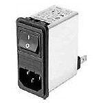Schaffner EMC FN284-10-06 Power Entry Module - Compact - IEC Inlet - 10A - 25...