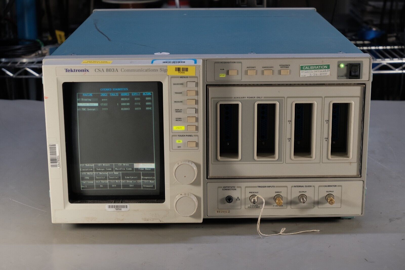 Tektronix CSA803A Communication Signal Analyzer SURPLUS UNTESTED *AS-IS*