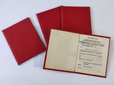 Soviet vintage blank pass certificates 1970s-1980s picture