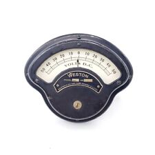 Vintage Weston 267 Analog Voltmeter Volts DC Meter 160444 New Jersey USA Works picture