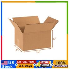 100 10x8x6 Shipping Packing Mailing Moving Boxes Corrugated Carton picture