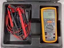 Fluke 1587 FC Digital Insulation Multimeter With Probes and Hard Case picture