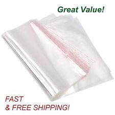 12 x 16  Resealable Clear Cello Poly Bags _ Heavy duty 2.0 Mil _ 40-pack picture