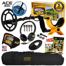 Garrett ACE 300 Metal Detector with Waterproof Search Coil and Carry Bag picture