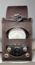 Vintage Bell Systems Megohms-Ohms Meter KS-8455L2 Leather Case & Both Leads  picture