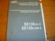 Samsung SE130LC-2 SE130LCM-2 Hydraulic Excavator Parts Catalog Manual 1091-01920 picture