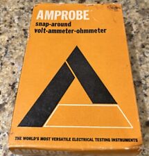 AMPROBE ULTRA RS-3 CLAMP METER WITH ORIGINAL LEATHER CASE AND BOX NOS NEW. RARE picture