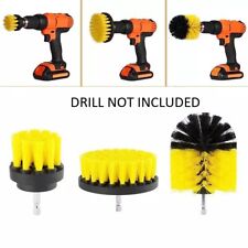 3PCS Drill Brush Power Scrubber Drill Attachments For Carpet Tile Grout Cleaning picture