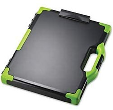 Officemate Carry All Clipboard Storage Box, Letter/Legal Size, Black & Green (83 picture