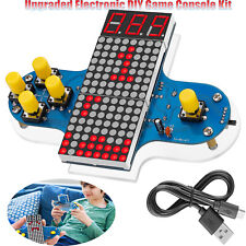 DIY Classic Games Console Hand-held Electronic Kit Soldering Practice Project US picture